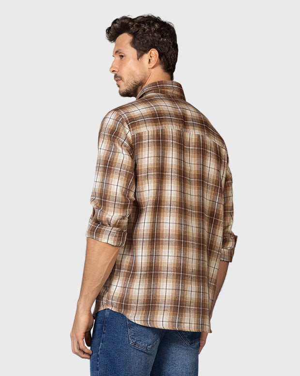 Camisa leñadora para hombre
