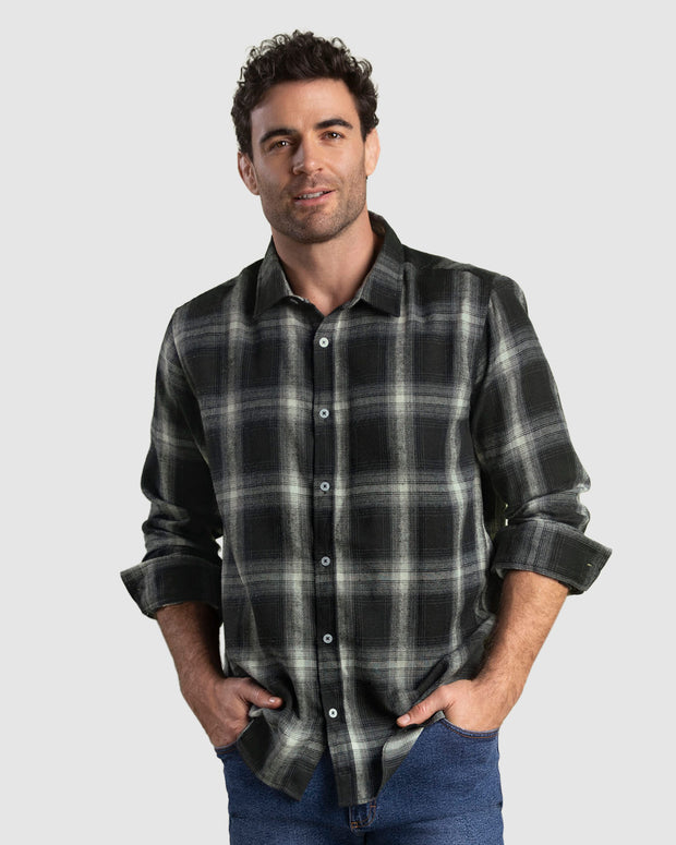 Camisa leñadora para hombre