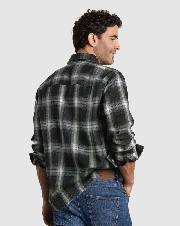 Camisa leñadora para hombre
