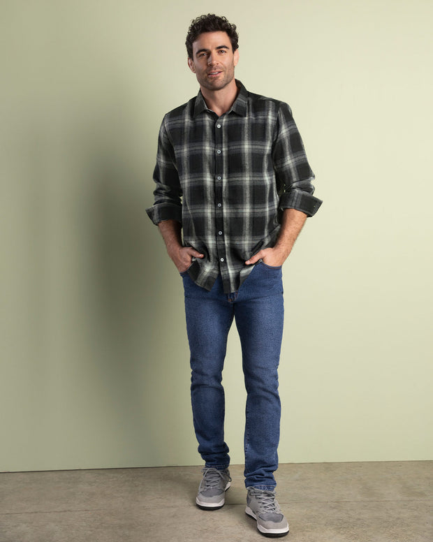 Camisa leñadora para hombre