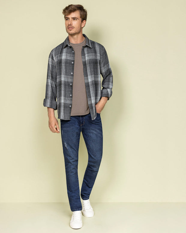 Camisa leñadora para hombre