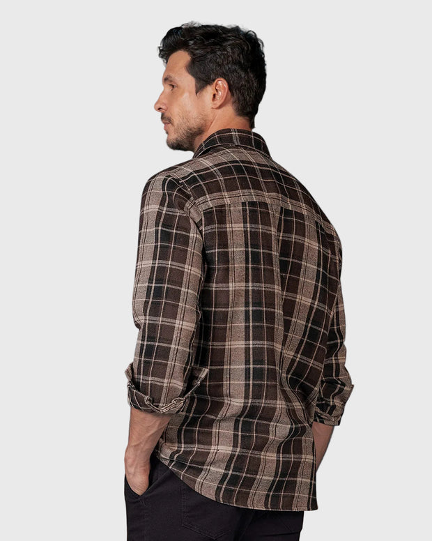 Camisa leñadora para hombre
