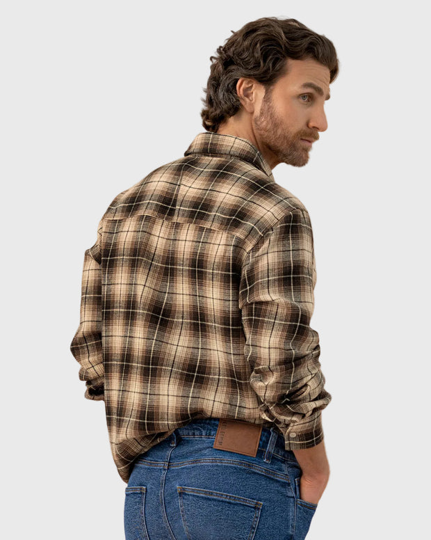 Camisa leñadora para hombre