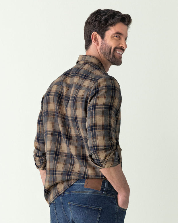 Camisa leñadora para hombre