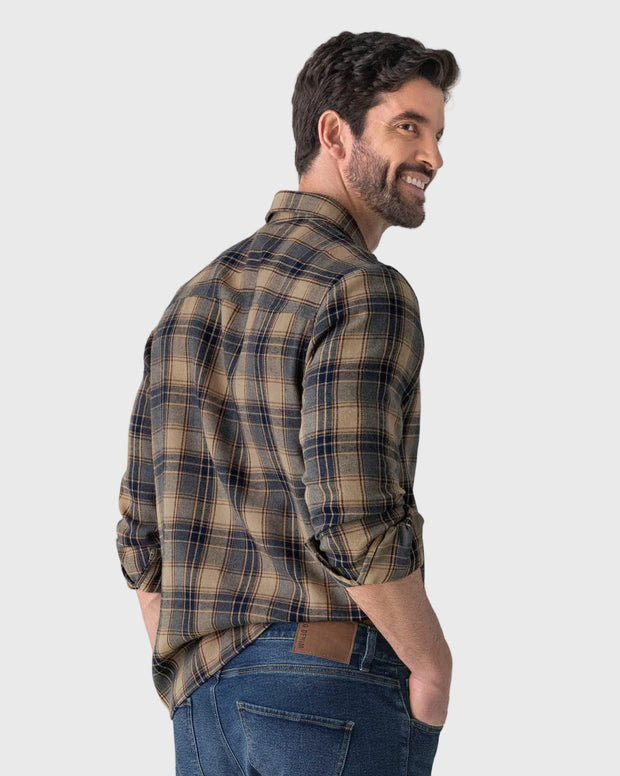 Camisa leñadora para hombre