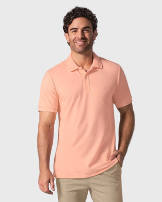 Camiseta polo manga corta con botones funcionales#color_270-mandarina
