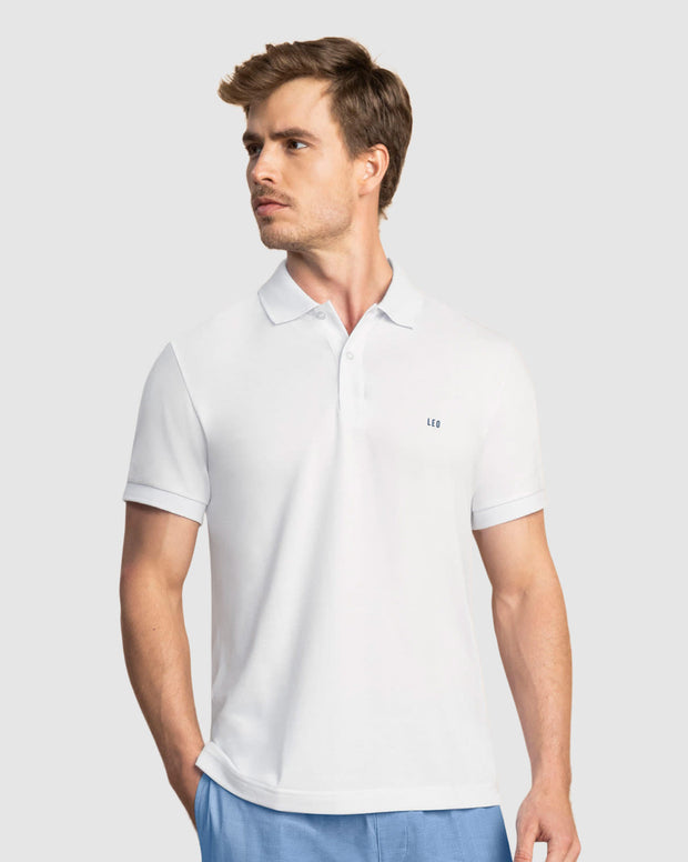 Camiseta tipo polo manga corta masculina