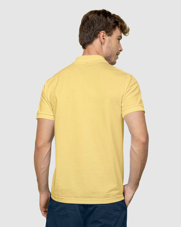 Camiseta tipo polo manga corta masculina