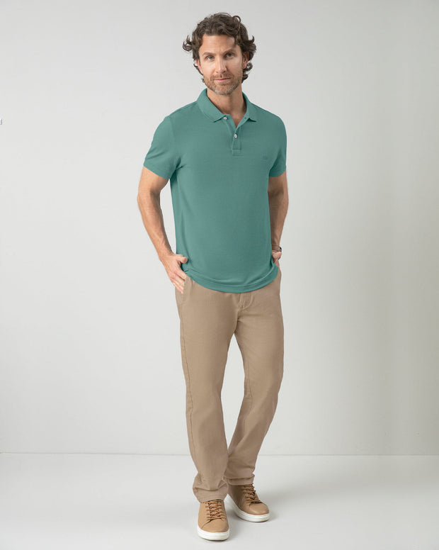 Camiseta tipo polo manga corta masculina