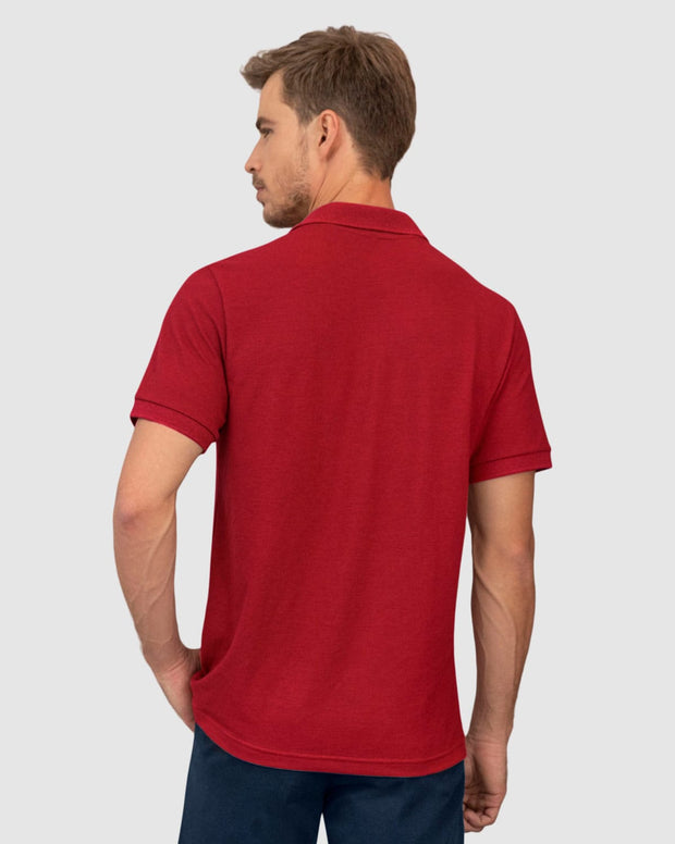 Camiseta tipo polo manga corta masculina