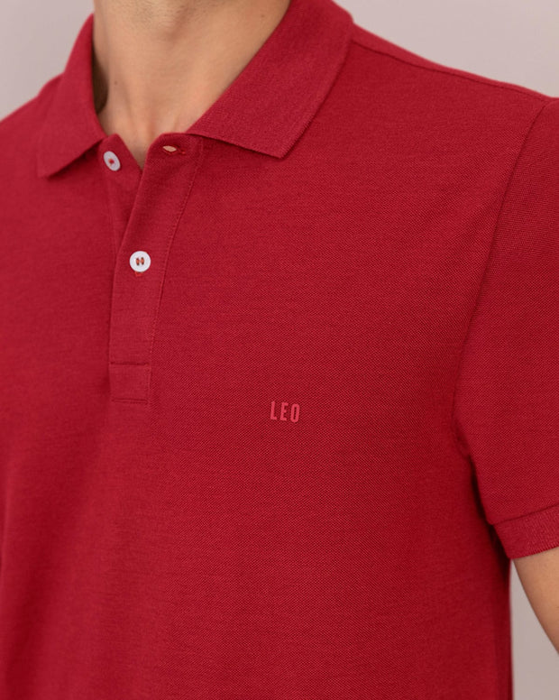 Camiseta tipo polo manga corta masculina