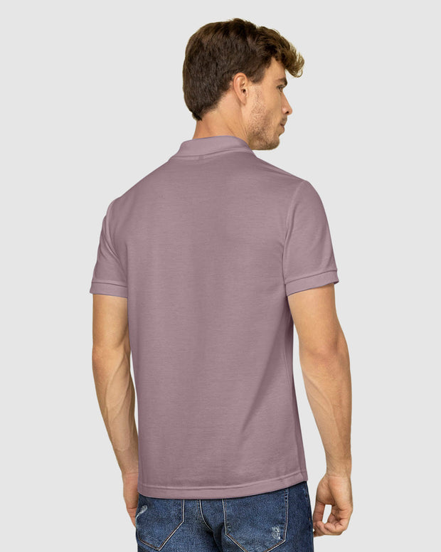 Camiseta tipo polo manga corta masculina