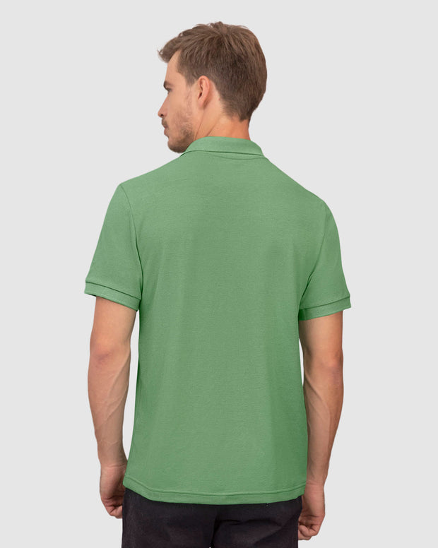Camiseta tipo polo manga corta masculina