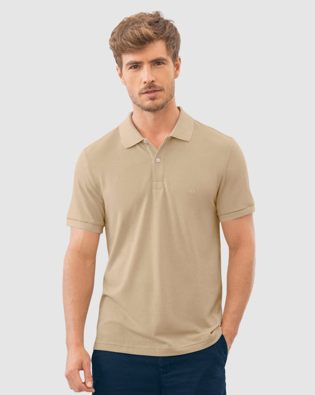 Camiseta tipo polo manga corta masculina
