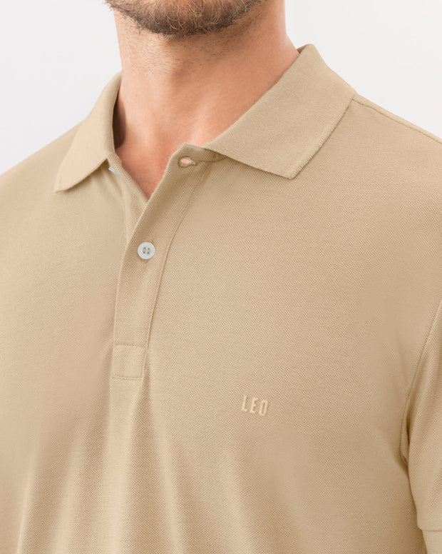 Camiseta tipo polo manga corta masculina