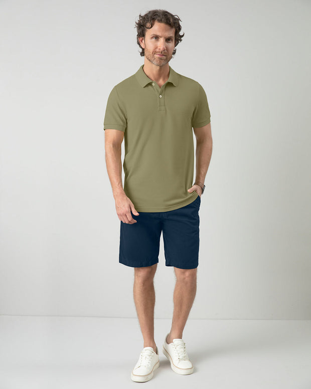 Camiseta tipo polo manga corta masculina