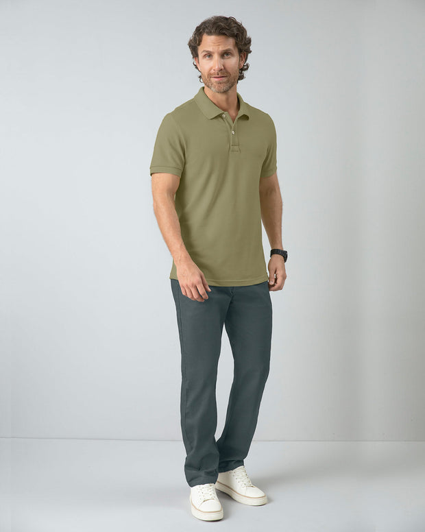 Camiseta tipo polo manga corta masculina