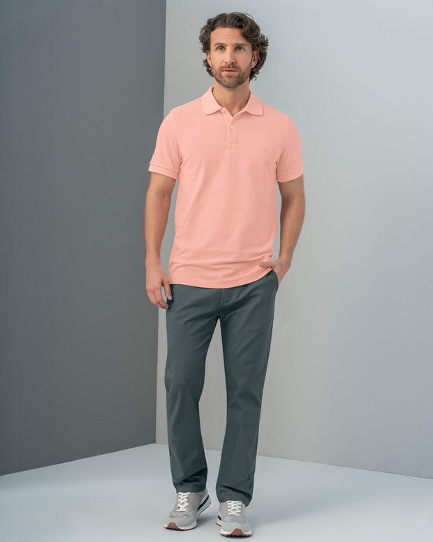 Camiseta tipo polo manga corta masculina