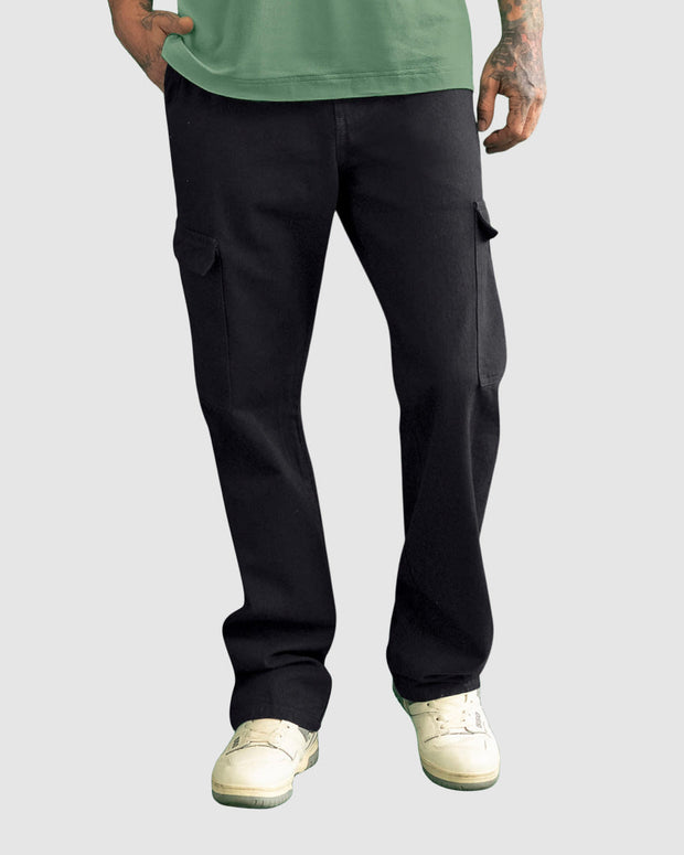 Jean cargo para hombre