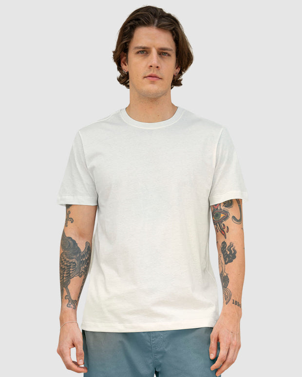 Camiseta manga corta básica 100% algodón