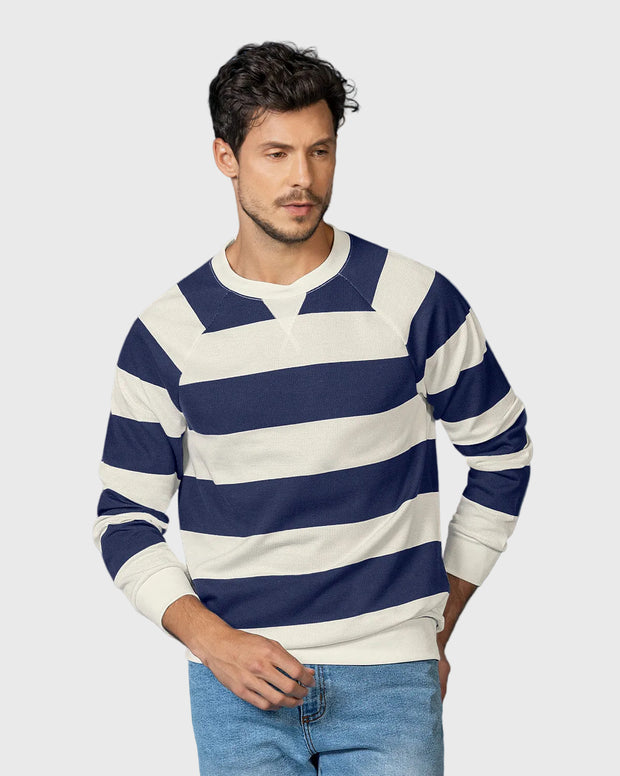 Buzo cuello redondo básico para hombre