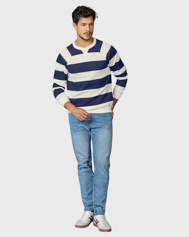 Buzo cuello redondo básico para hombre