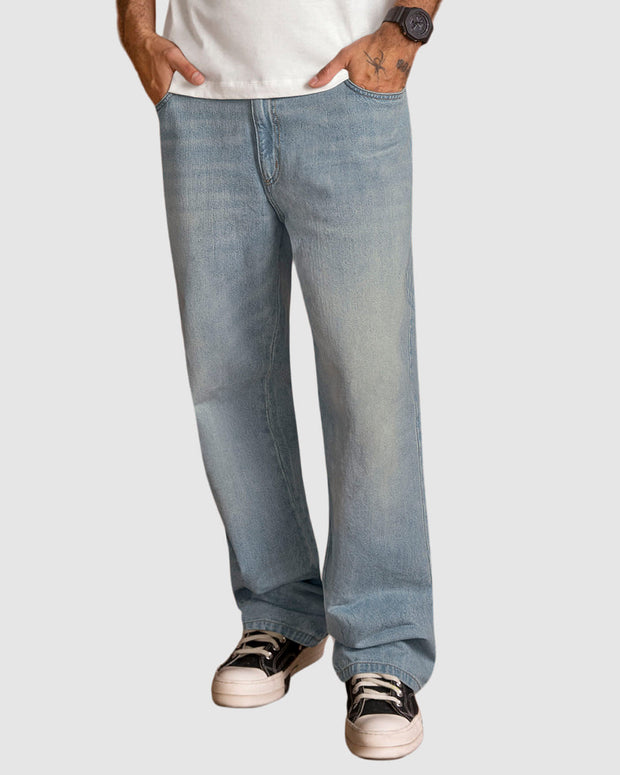 Jean bota recta tiro medio