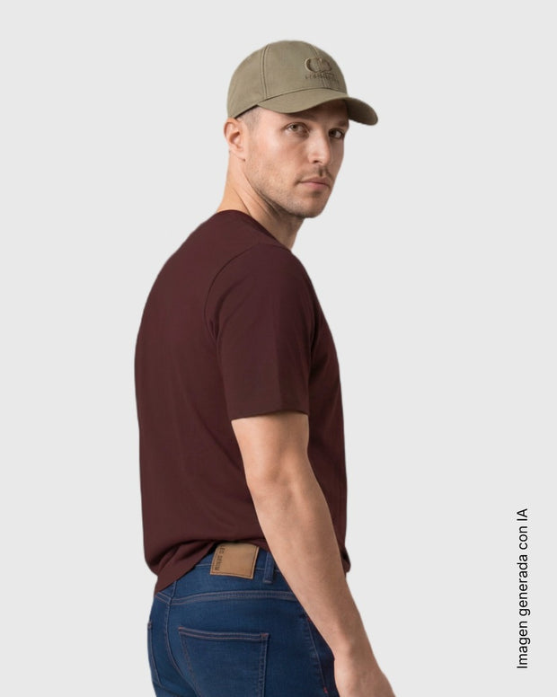 Camiseta básica en algodón