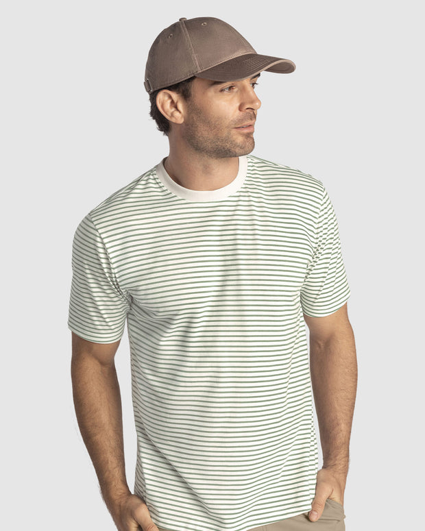 Camiseta básica estampada de manga corta