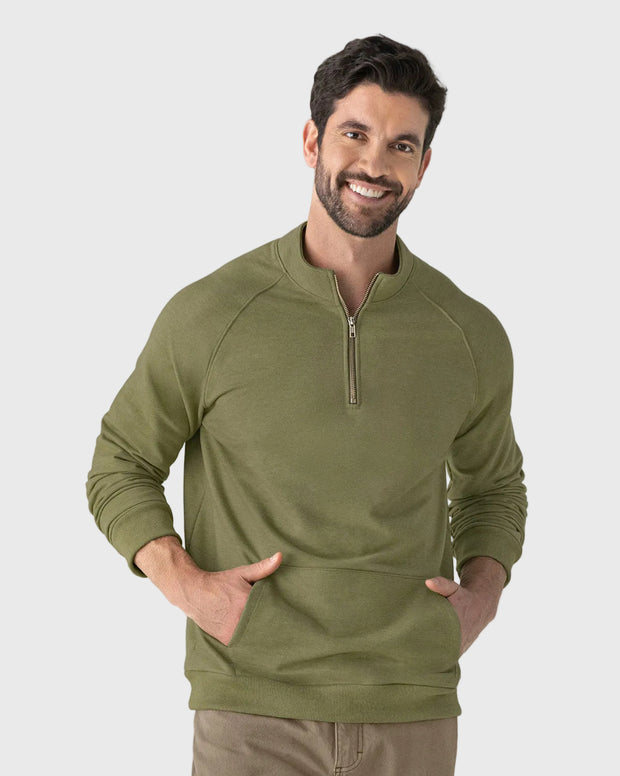 Buzo masculino con cierre frontal