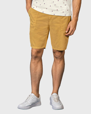 Bermuda con bolsillos de parche#color_c73-amarillo
