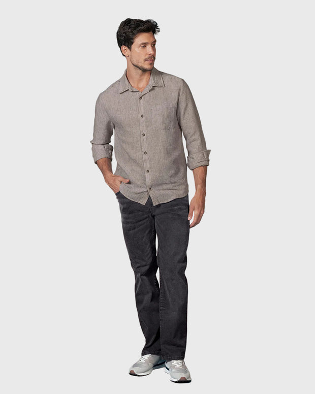 Camisa para hombre con botones en frente