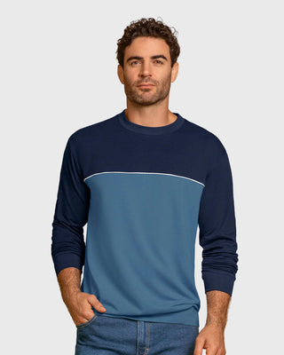 Buzo masculino básico#color_024-azul-medio