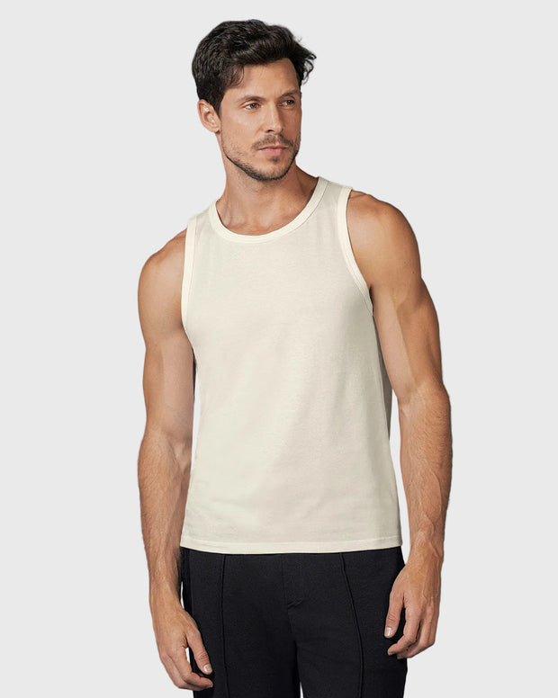 Camiseta manga sisa de hombre