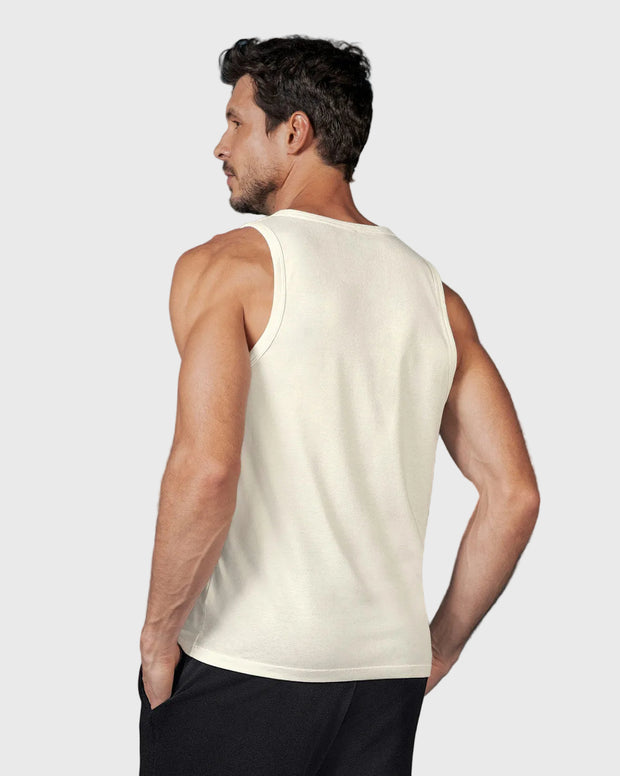 Camiseta manga sisa de hombre