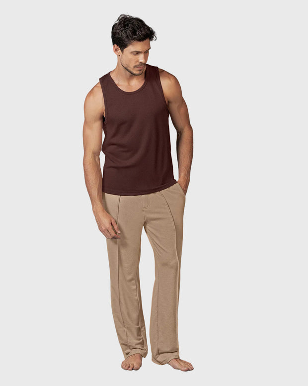 Camiseta manga sisa de hombre