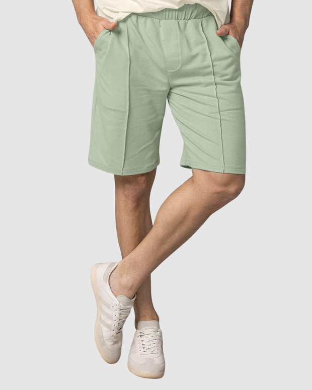 Bermuda con elástico en cintura