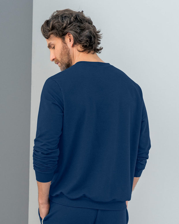 Buzo manga larga básico sin capucha