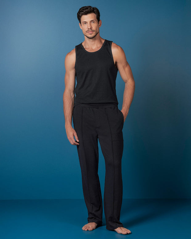 Pantalón bota recta de silueta amplia