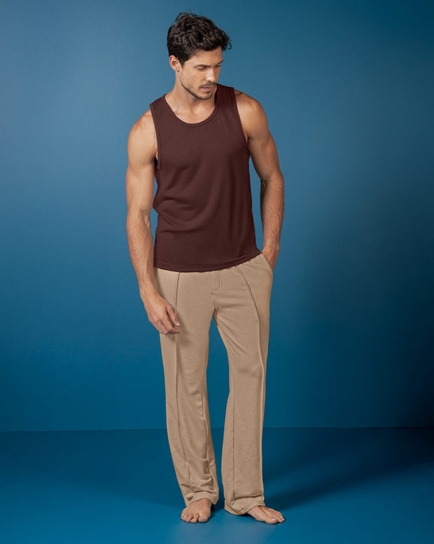 Pantalón bota recta de silueta amplia