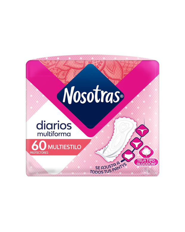 Protectores nosotras diarios multiestilo