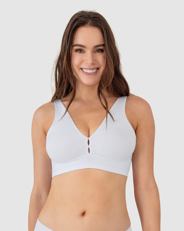 Top ligero escote en v