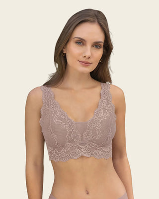 Bralette triangular en encaje ultracómodo#color_281-palo-de-rosa