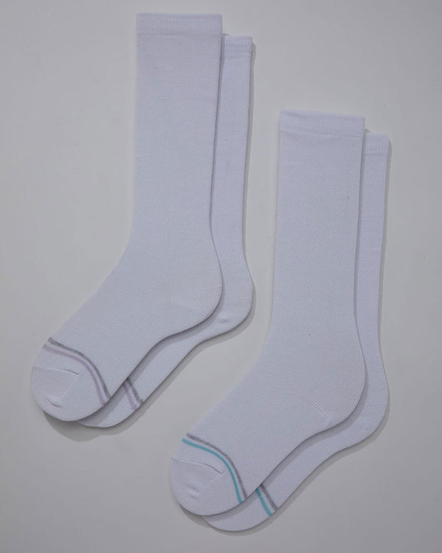 PX2 Calcetines Colegial Liso Femenino