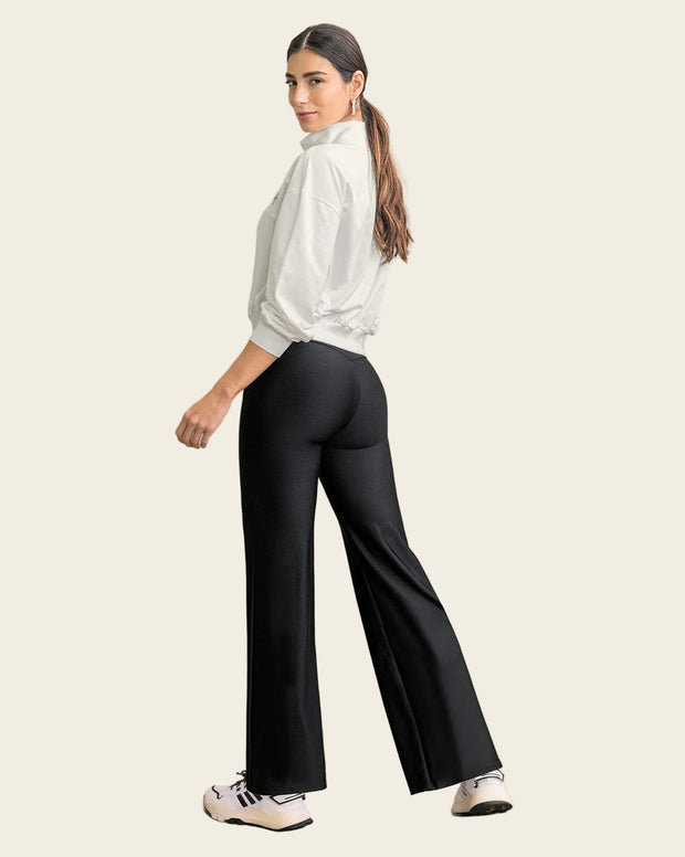 Legging bota recta con control de abdomen