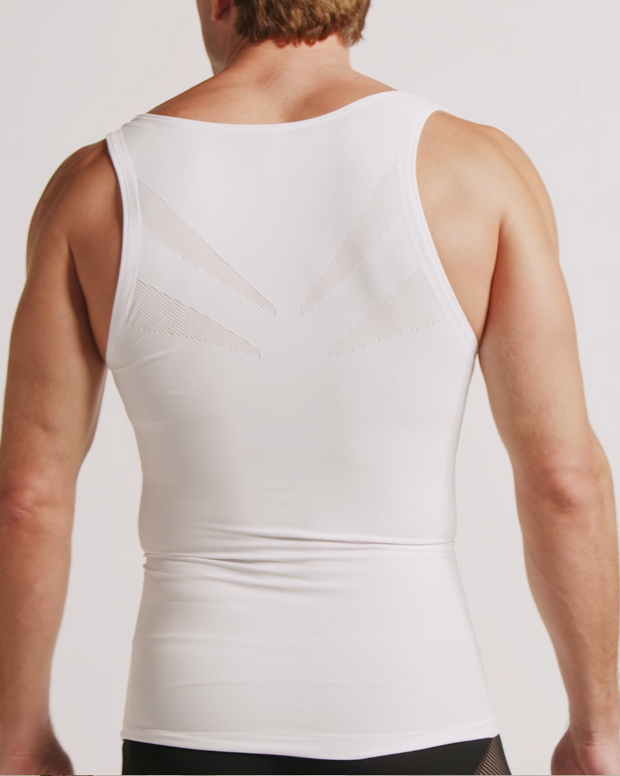 Camiseta ajustada para hombre de compresión suave en microfibra