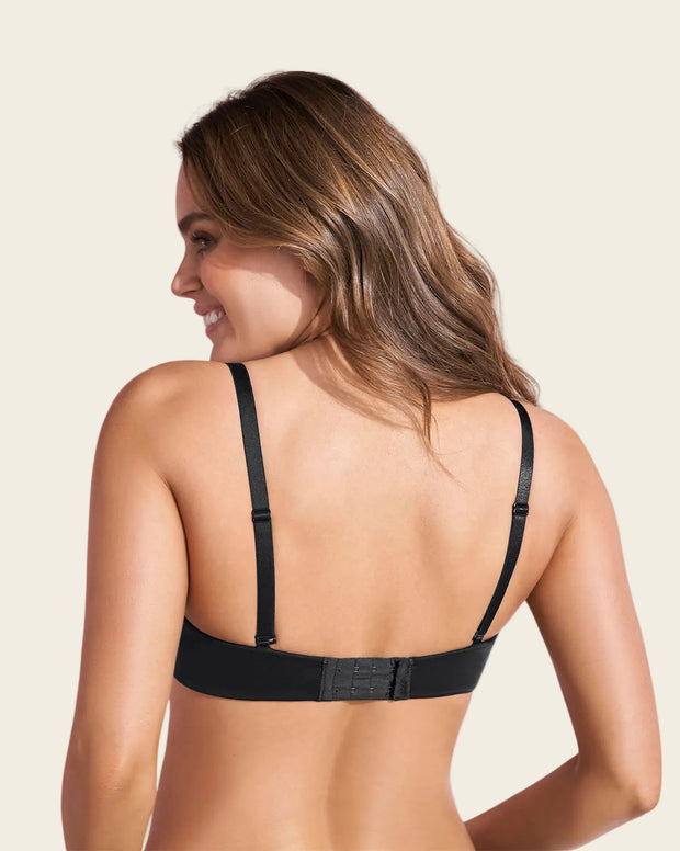 Brasier strapless antigravedad de realce alto sin arco