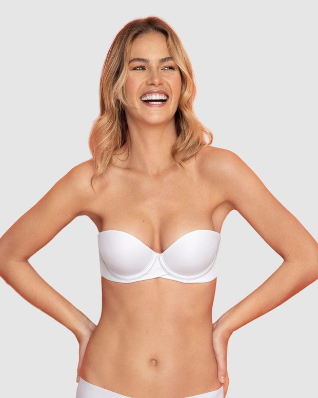 Brasier strapless Magic Up de doble realce