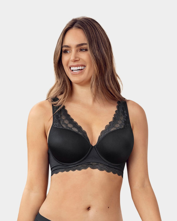 Brasier de gran cubrimiento: deep coverage bra
