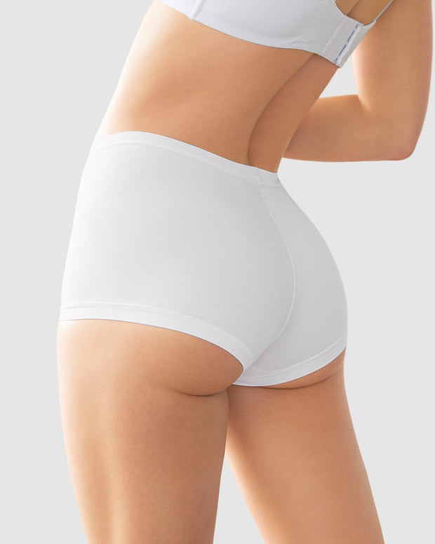 Panty tipo bóxer de ajuste perfecto